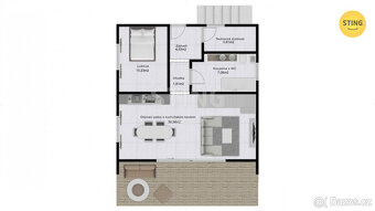 Prodej stavebního pozemku se zahradou, 3693 m2, Radě, 132564 - 6