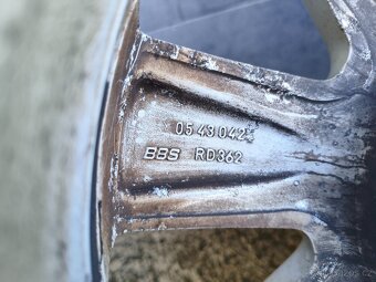 Alukola Vw Golf, Touran, 16 originál vč. 205/55 R16 91V - 6