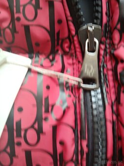 Nová zimní bunda Dior XXL pánská červená - 6