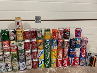 Plechovky od piva a limonády - 6