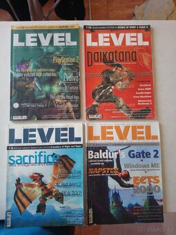 Časopisy LEVEL č. 1 - 6