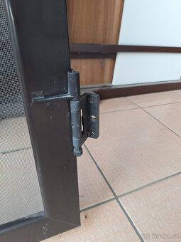 Dveřní síť proti hmyzu, hliník - 6