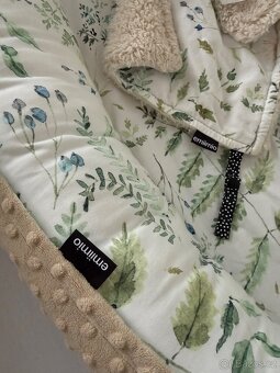 Set do postýlky hnízdečko mantinel zavinovačka - 6