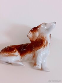 porcelánový pes Jezevčík Gräfenthal (Německo / Thüringen) - 6