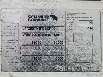 Schmitz CARGOBULL SCB S3B, THERMO KING SLX 400, 380 V, PALET - 6