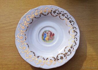 Luxusní porcelánová čajová souprava Bohemia Loučky - 6