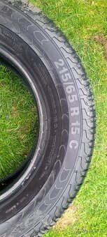 Letní pneu Conti 215/65/15C 9,5mm - 6