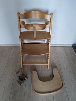 dřevěná jídelní židlička - 6