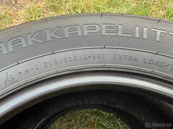 4x Zimní pneu Nokian Hakkapeliitta 9 - 215/60 R16 XL - 90% - 6