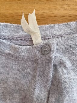 Rozpínací bavlněný svetr velikost 104 sada - 6