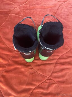 Univerzální lyže Nordica 130 cm + lyžáky 37-38 - 6