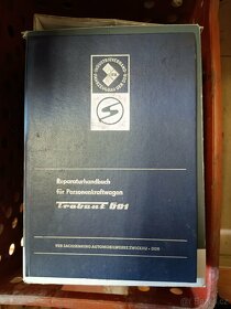 Příručka Trabant 601 v němčině, r. 1976 - 6