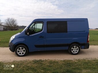 Opel movano 2.3 92kw 6 míst - 6