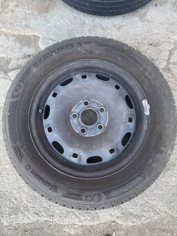 2 x zánovní letní pneu 175/65 R14 82T s disky - 6