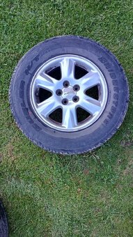 ALU kola 15" x 6J, ET 48, Subaru - 6