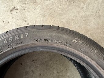 prodám letní pneumatiky 225/45/17 Dunlop a Continental - 6
