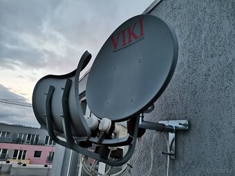 Prodám satelitní parabolu Maximum Toroidal T-55 + 4x LNB - 6