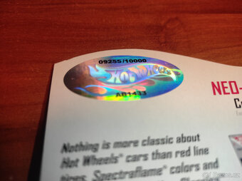 Hot Wheels 2007 RLC Neo Classics HOT BIRD / limitovaná edice - 6