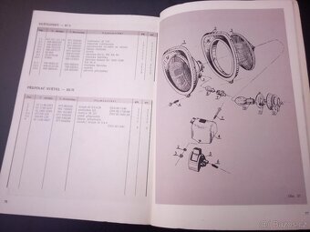 čZ sport 125, sport 175-seznam náhradních dílů1971 barevný - 6
