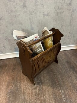 Stojan na noviny s výpletem (141012) - 6