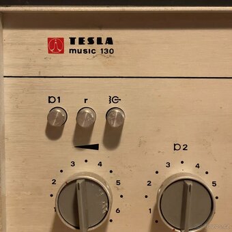 Tesla music 130 - lampový stereo zesilovač - 6