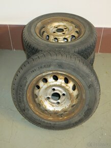 Prodám kompletní kola a disky na vozidla ŠKODA a OPEL CORSA - 6