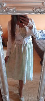 H&M bavlněné midi šaty bez ramínek - 6