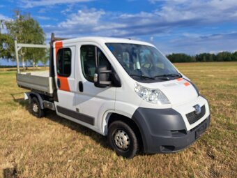 Peugeot BOXER DOKA 7 míst + valník 2012 2,2 hdi Euro 5 - 6