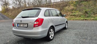 Škoda Fabia II Facelift combi1.2 TSI, stříbrná metalíza - 6