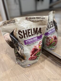 SHELMA gran.kočka 750g steril.hov. - 6