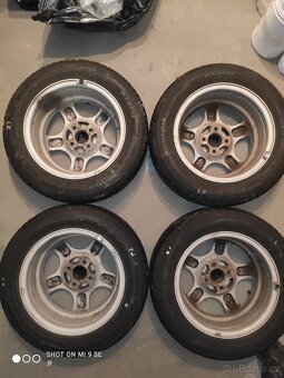 Sada kol R14 4×98 – Fiat, Lancia, Alfa + letní pneu Barum - 6