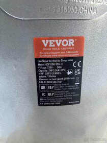 Kompresor bezolejový 50l, 1500W, 8 bar, 63 dB - 6