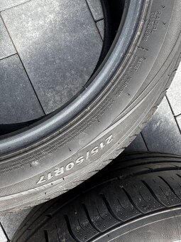 2x 215/50R17 letní pneu Nexen 7,5mm - 6