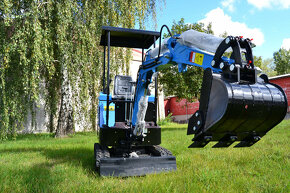 miniBagr HT 1500kg 2válec Koop/Kubota - 6