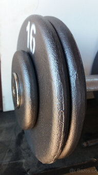 Profi pevné jednoruční činky 2,5-100kg NOVÉ - 6