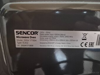 Mikrovlnná trouba Sencor - 6