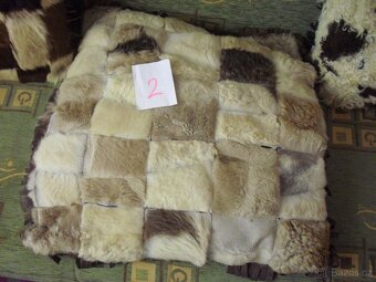 Kožešinové polštářky - 6