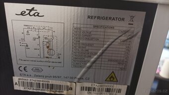 Lednice s mrazákem ETA - 6