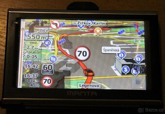 GPS navigace 7" pro auto a kamion s mapami Evropy - 6