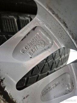 Disky VW Caddy 6Jx15H2 ET 47, pneu - 6