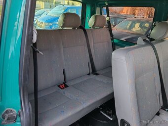 VW T5 Transporter 1.9Tdi 75kW,9 míst,tažné rezervace - 6