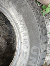 Pneu 205/75 r16 c Hankook, Unyroal - 6
