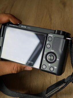 Sony ZV-E10 + objektiv 16–50mm + ND filtr – jako nová - 6