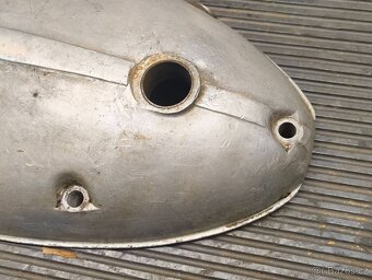 Víko spojky Jawa pérák 250 11 půlbuben 353 kryt motoru - 6