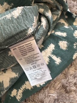 Krásné příjemné košilové šaty v midi délce vel 40, nové - 6