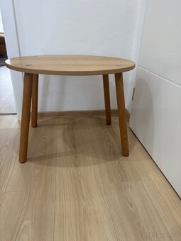 Dětský stůl a židlička Dubová - 6