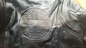 Kožená bunda Harley Davidson 2v1 (Velikost L) - 6