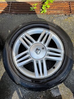 ALU disky Renault R 16” + letní pneu Goodyear 205/60 runflat - 6