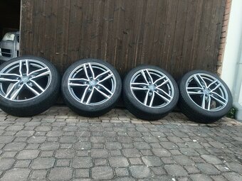 ALU kola R19 5x112, 245/40 letní pneu - 6