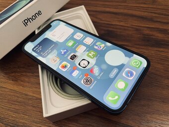  Apple iPhone 12 Mini blue 64 GB, top stav - 6